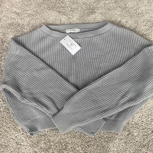 ASOS grey womens size small sweater